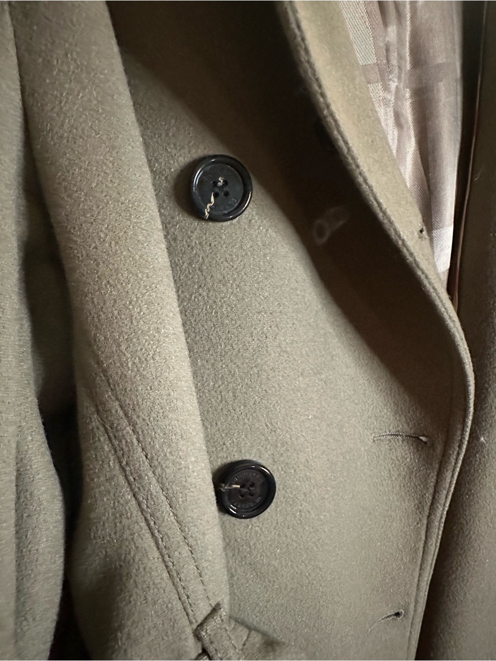 Burberry London Classic Cotton Trench Coat Khaki Women’s US 8 - Picture 5 of 9
